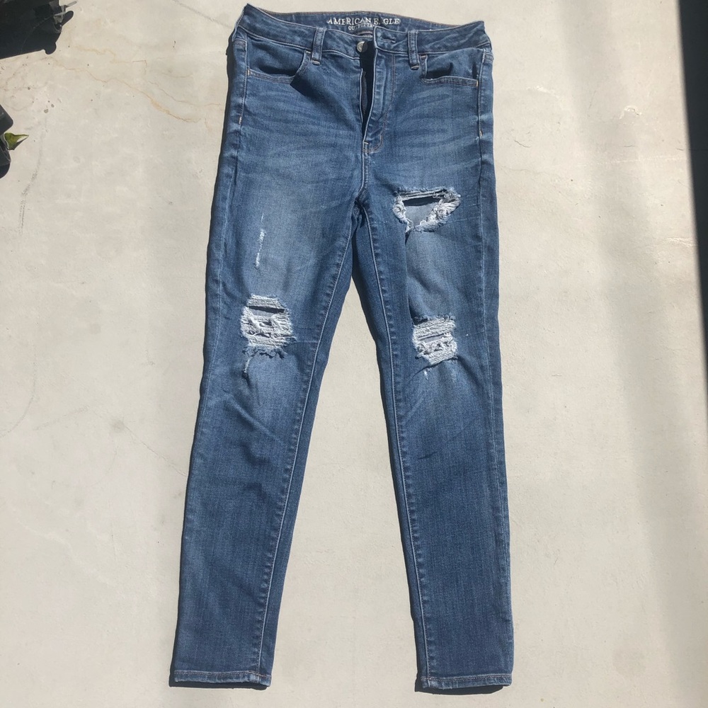 Ripped American Eagle Jeans
